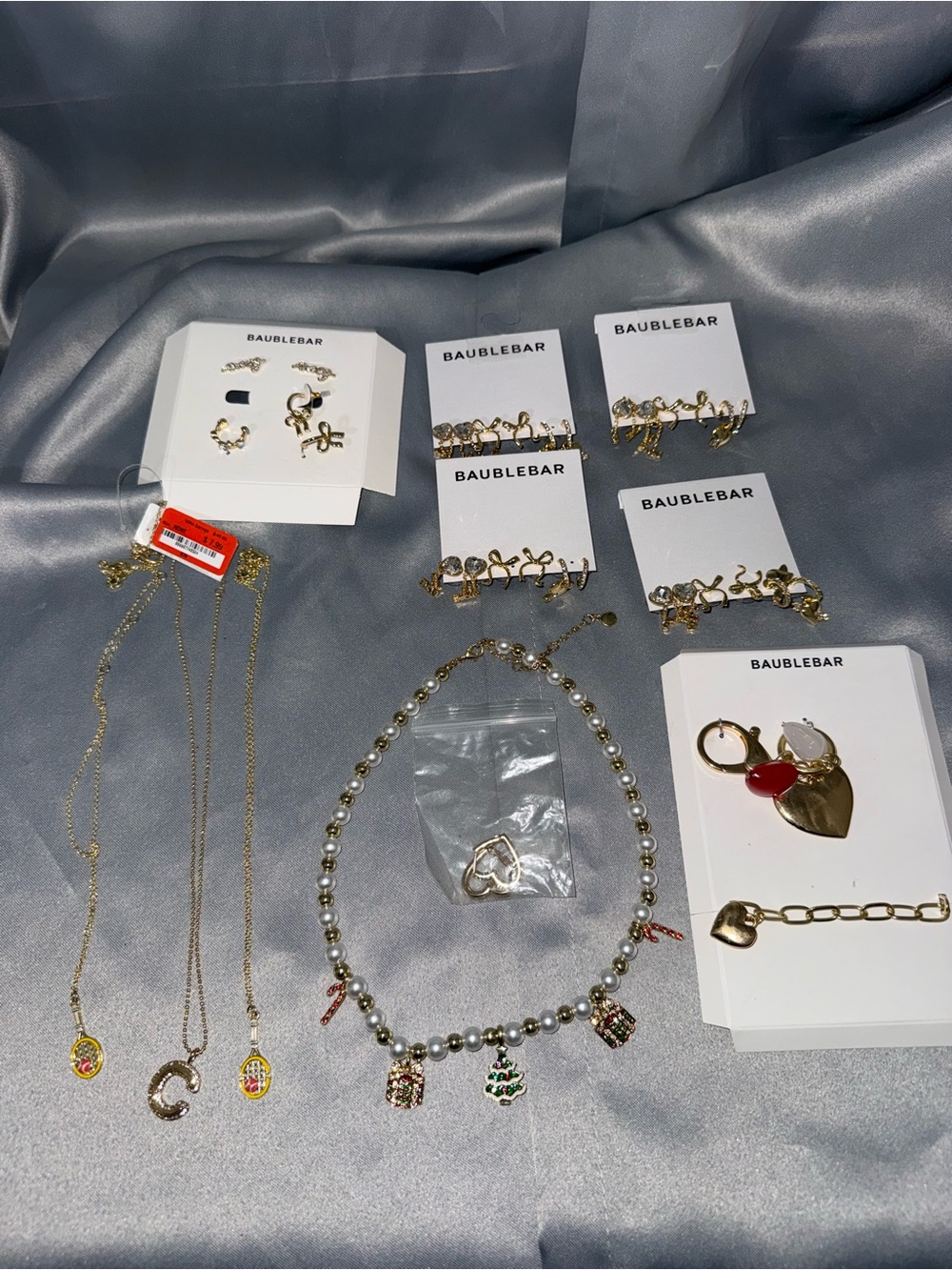 BaubleBar Jewelry Bundle- Gold